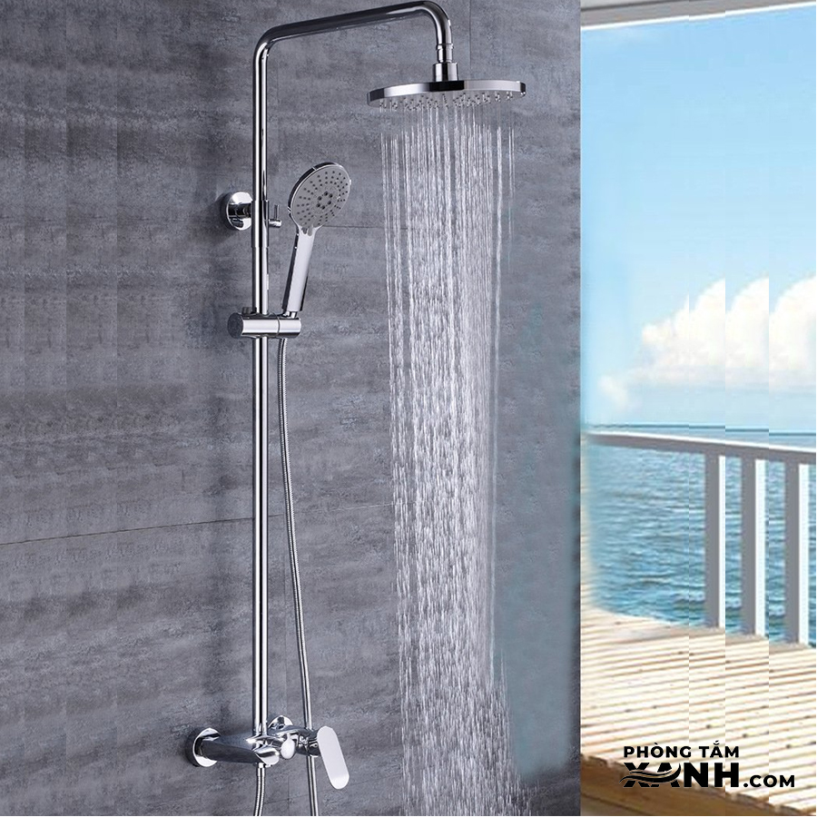 Sen Cây Đứng Nóng Lạnh Đồng Thau SC-9011