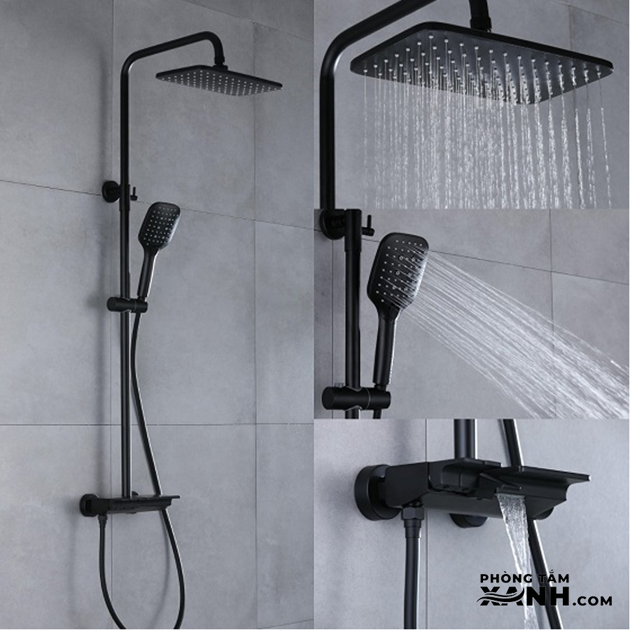 Sen Cây Đứng Phím Đàn Nóng Lạnh Đen SC-9034