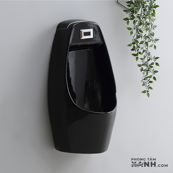 Bồn Tiểu Nam Cảm Ứng Màu Đen ST-371XT