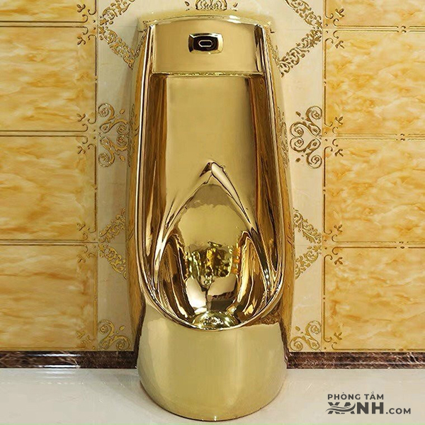 Bồn Tiểu Nam Đặt Sàn Cảm ứng Cao Cấp, Hiện Đại