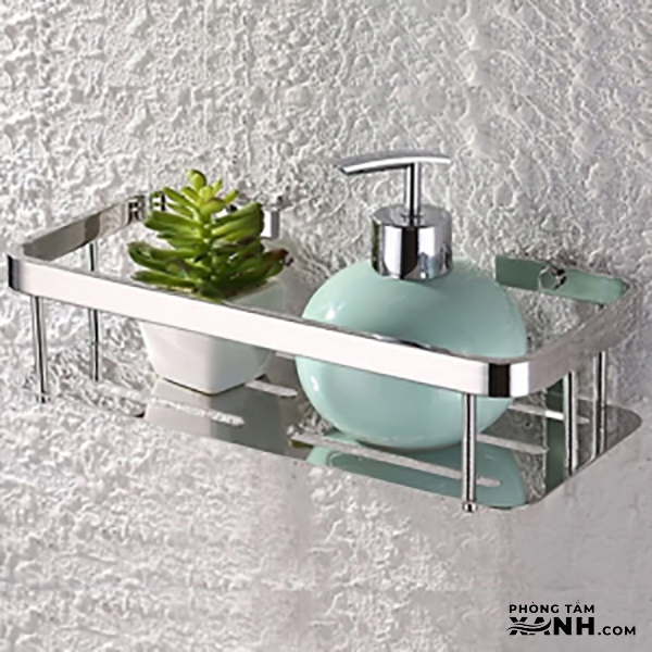 Kệ Nhà Tắm 1 Tầng Inox 304 KB08-1T
