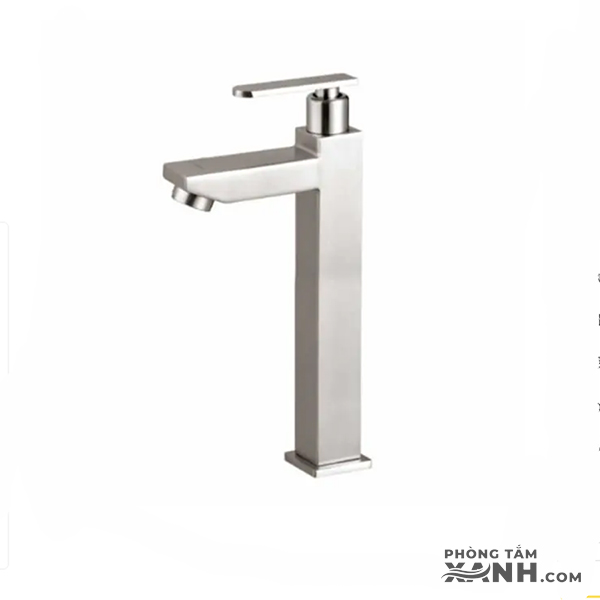 Vòi Lavabo Lạnh Inox 304 Cao Cấp V-2615B