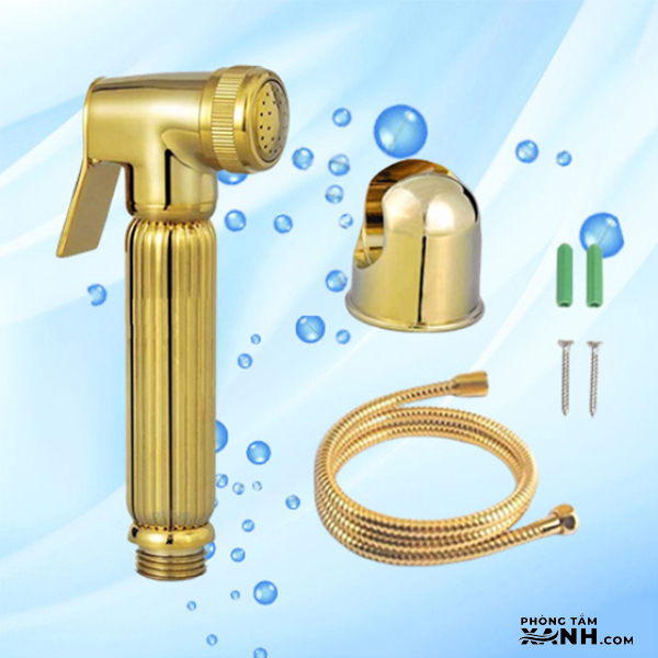Vòi Xịt Vệ Sinh Mạ Vàng Cao Cấp VX-108-1