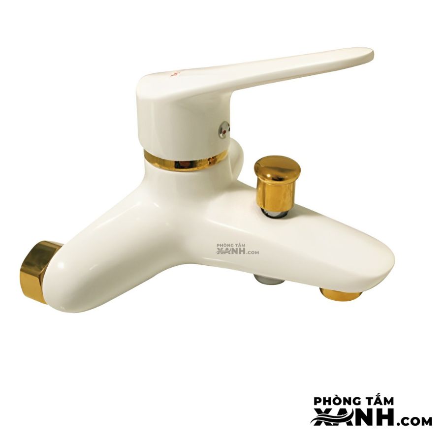 Củ Sen Tắm Nóng Lạnh Màu Trắng CS-8029