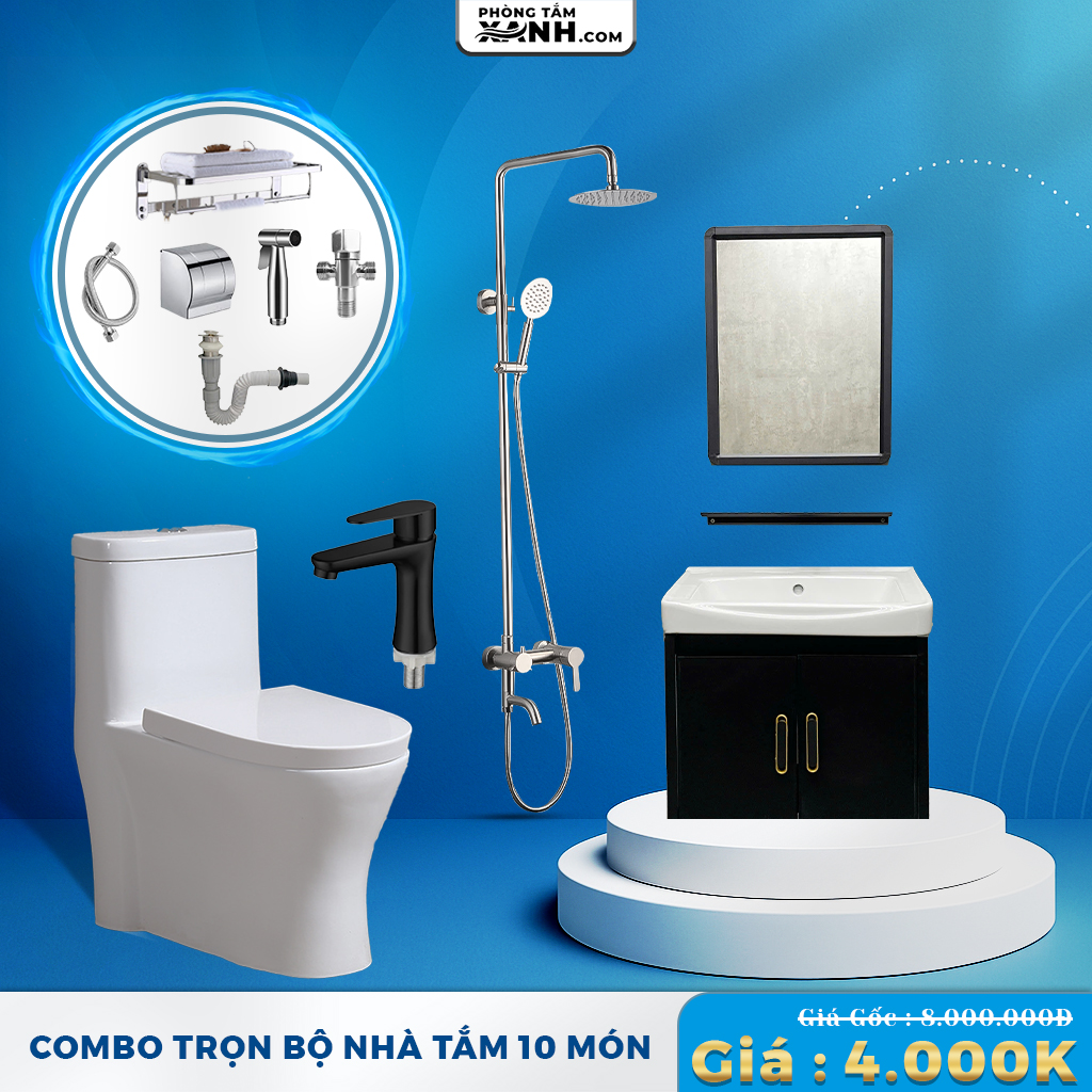 Combo Trọn Bộ 10 Món Nóng Lạnh Inox 304 CB25
